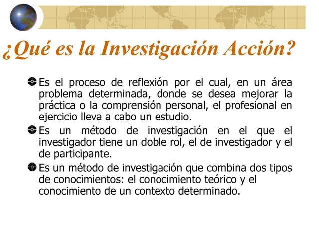 Investigación-acción