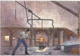 Horno de pudelado de Cort.