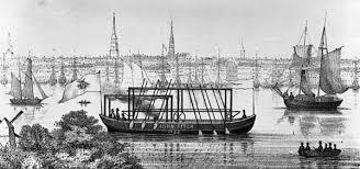 El barco de vapor de John Fitch.