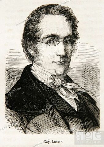 Ley de Gay-Lussac (Joseph Louis Gay-Lussac)