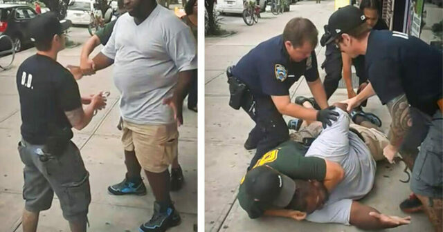 'I can't breathe' - Eric Garner is choked to death on Staten Island, New York