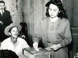 se otorgo el voto a la mujer