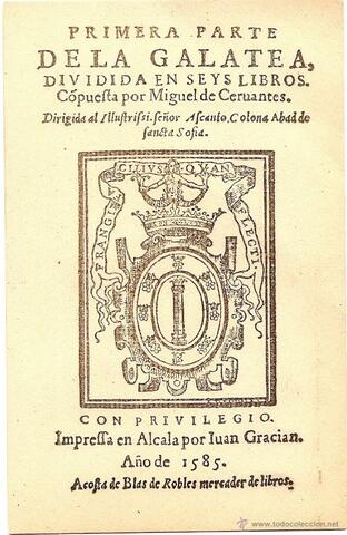 Se publica La Galatea, su primera gran novela.