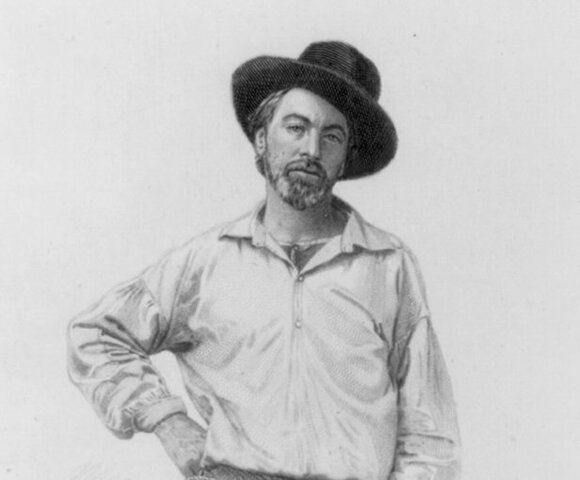 Walt Whitman publishes Leaves of Grass