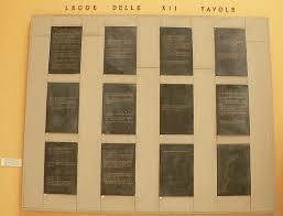 La lois des 12 tables