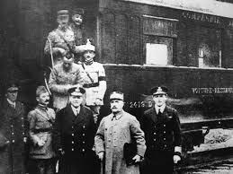 German Surrender in Compiegne, France