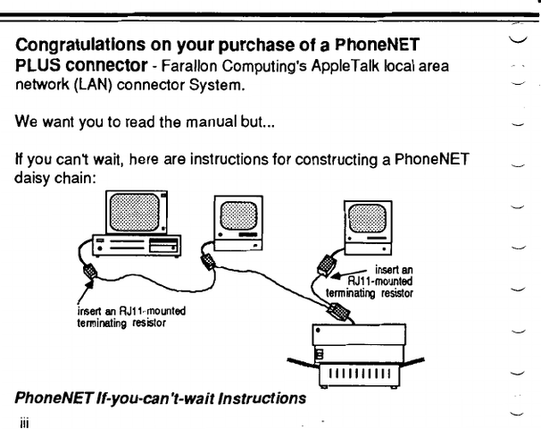 PhoneNet is established