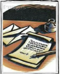 Origen de la educación a distancia. Material auto instructivo