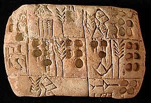 Escritura pictográfica  en Mesopotamia