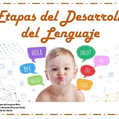 Timeline:  ETAPAS Y HITOS DEL DESARROLLO DEL LENGUAJE EN NIÑOS DE 0 A 8 AÑOS.