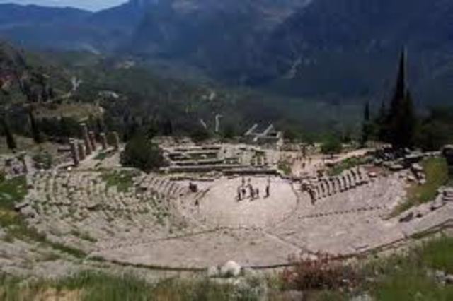 300 B.C.   Delphi Theatre