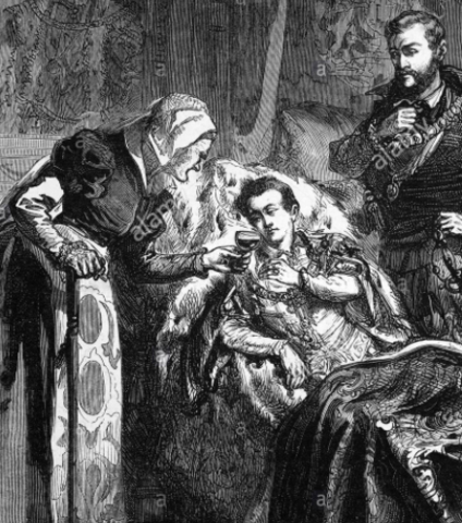 1553- In grief: the loss of our new ruler King Edward VI// Queen Mary I: all hail the first female monarch of England