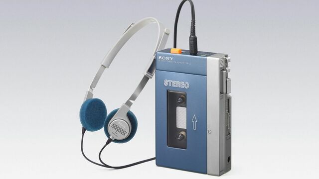 Sony's Portable Cassette Player