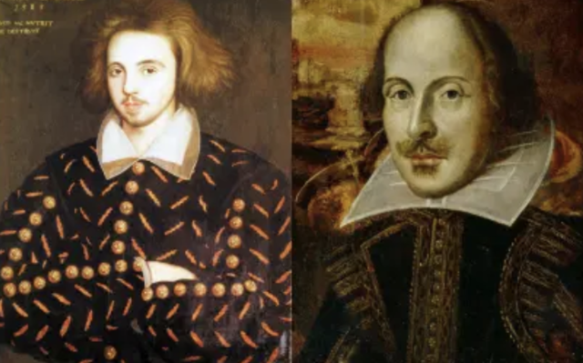 1564- The Birth of Playwright: William Shakespeare and Christopher Marlowe