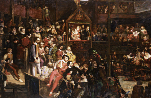 1599- The opening of Queen Elizabeth’s favourite Globe Theatre