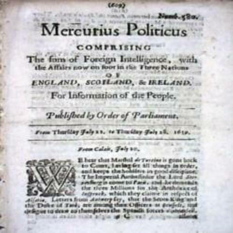 El primer periódico