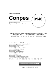 PNPAD Decreto 93 /1998: CONPES 3146 de 2001