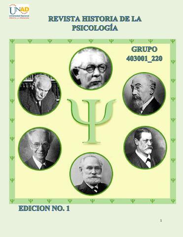 Fechner, Wundt, James y Brentano. Boring