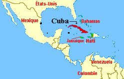 Découverte de Cuba et les îles Bahamas