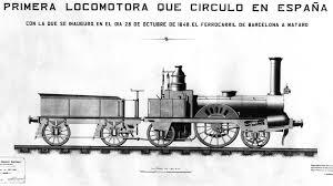 Primer ferrocarril en España