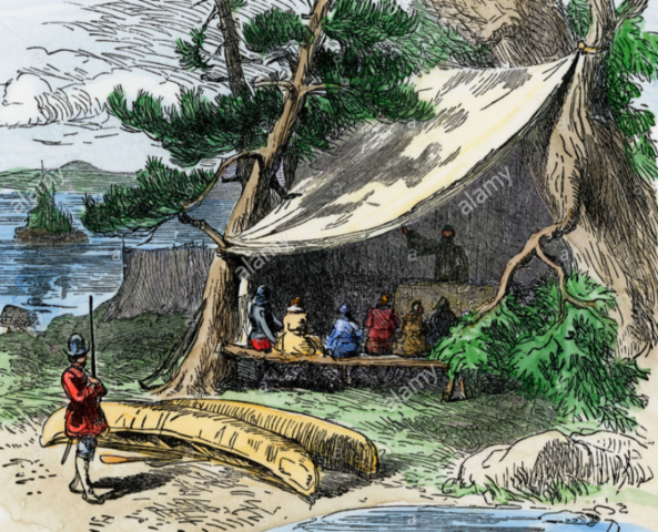 Smith fonde la colonie de Virginie