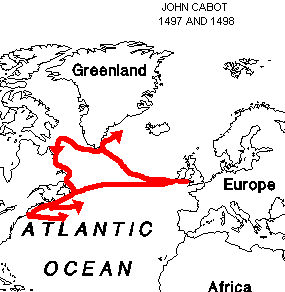 Exploration des côtes de l'Amérique du Nord