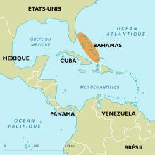 Découverte de Cuba et des îles Bahamas