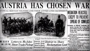 Austria declara la guerra a Serbia