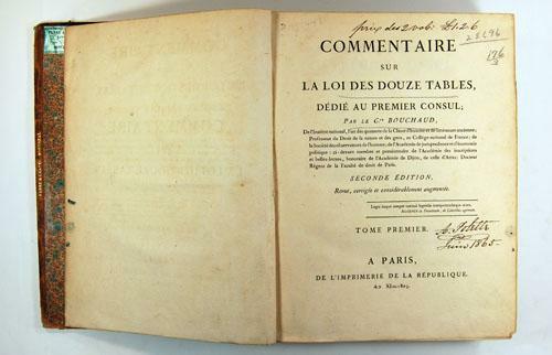 la lois des douze tables,premier code de lois romain
