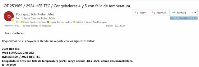 Asignacion a servicios