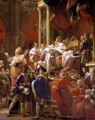 Coronación de Luis XIV