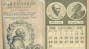 CALENDARIO GREGORIANO