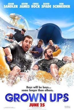 Adam Sandler stars in Grown Ups