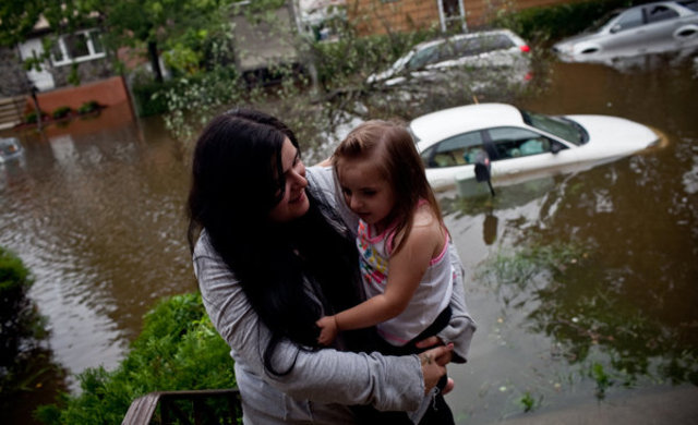 Irene hits New York