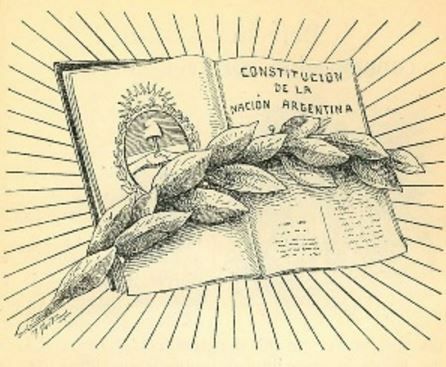 Aprobación de la Constitución Nacional Argentina