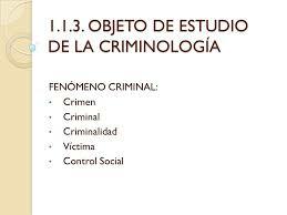 LA VICTIMA COMO OBJETO DE ESTUDIO DE LA CRIMINOLOGÍA.