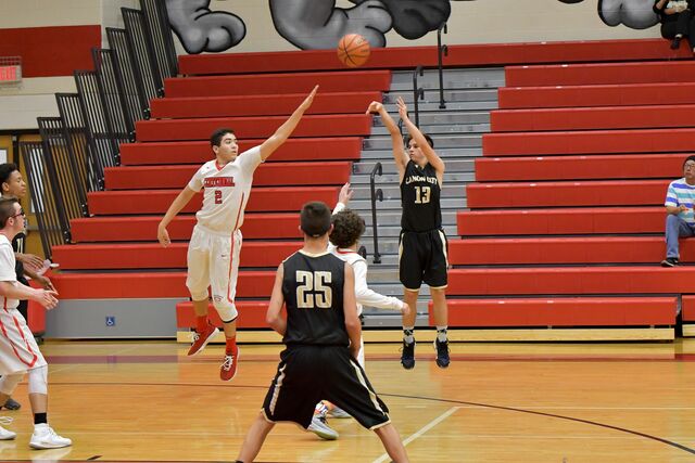 First basketball game at CCHS