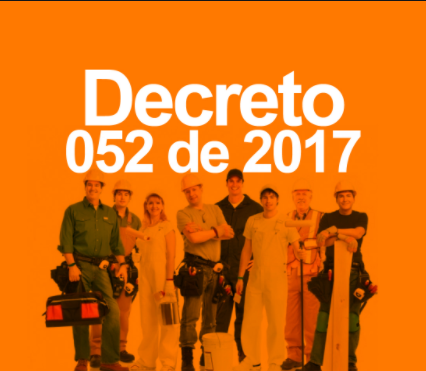 decreto numero 052