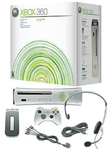 X box 360 game console