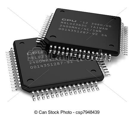 Invención de los transistores.