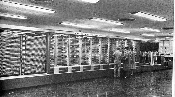 La primera computadora electromecánica.