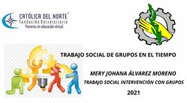 Timeline: TRABAJO SOCIAL DE GRUPOS EN EL TIEMPO