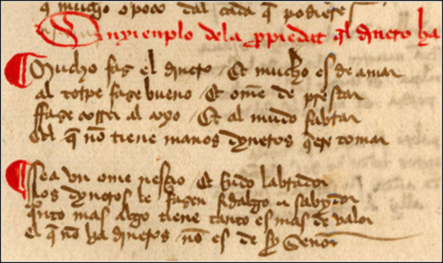 Libro "De buen amor" (Juan Ruiz)