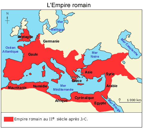 Début de l'Empire romain