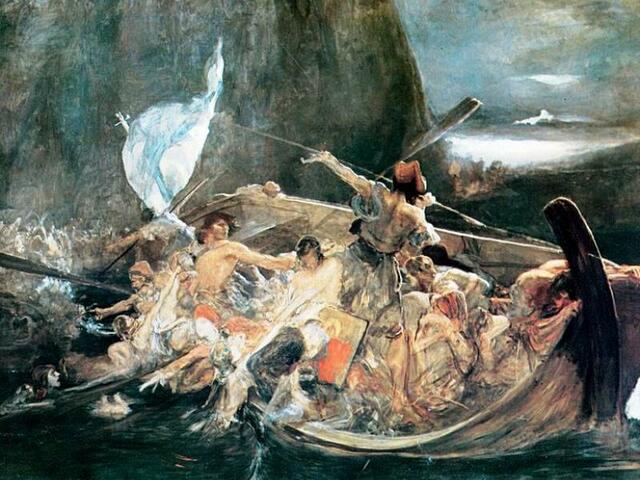 Καταστροφή των Ψαρών από τους Τουρκοαιγυπτίους.