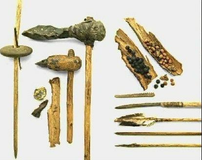 HERRAMIENTAS DE CAZA PRIMITIVA