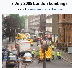 The london bombing
