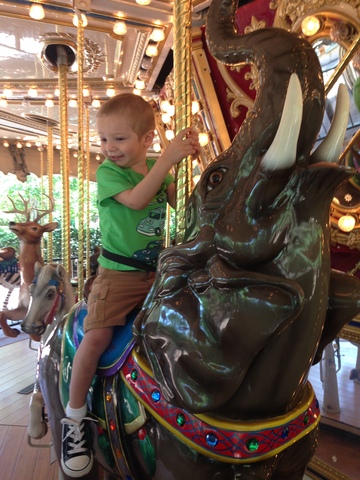 Aidans First Trip to Jax Zoo Age Three