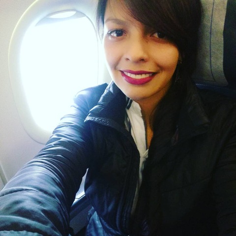 The first time I ride an airplane