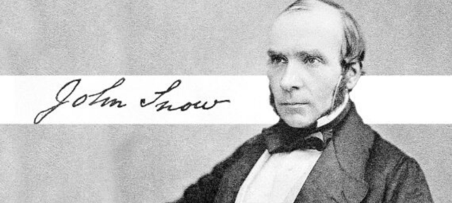 John Snow ( considerado padre de la epidemiología moderna)